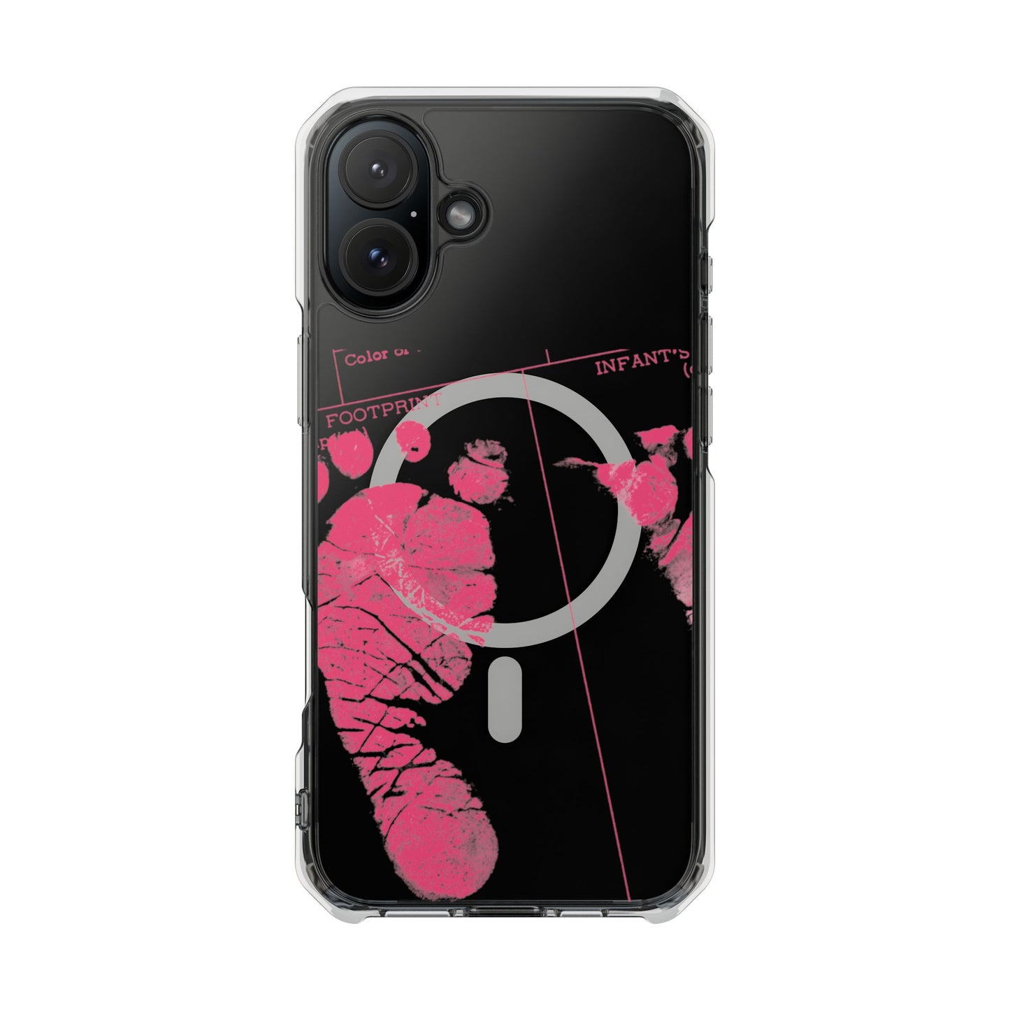 Clear Magnetic Phone Case – Mom’s Little Pink Footprints