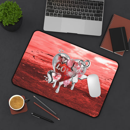 Neoprene Desk Mat – Chrome Love