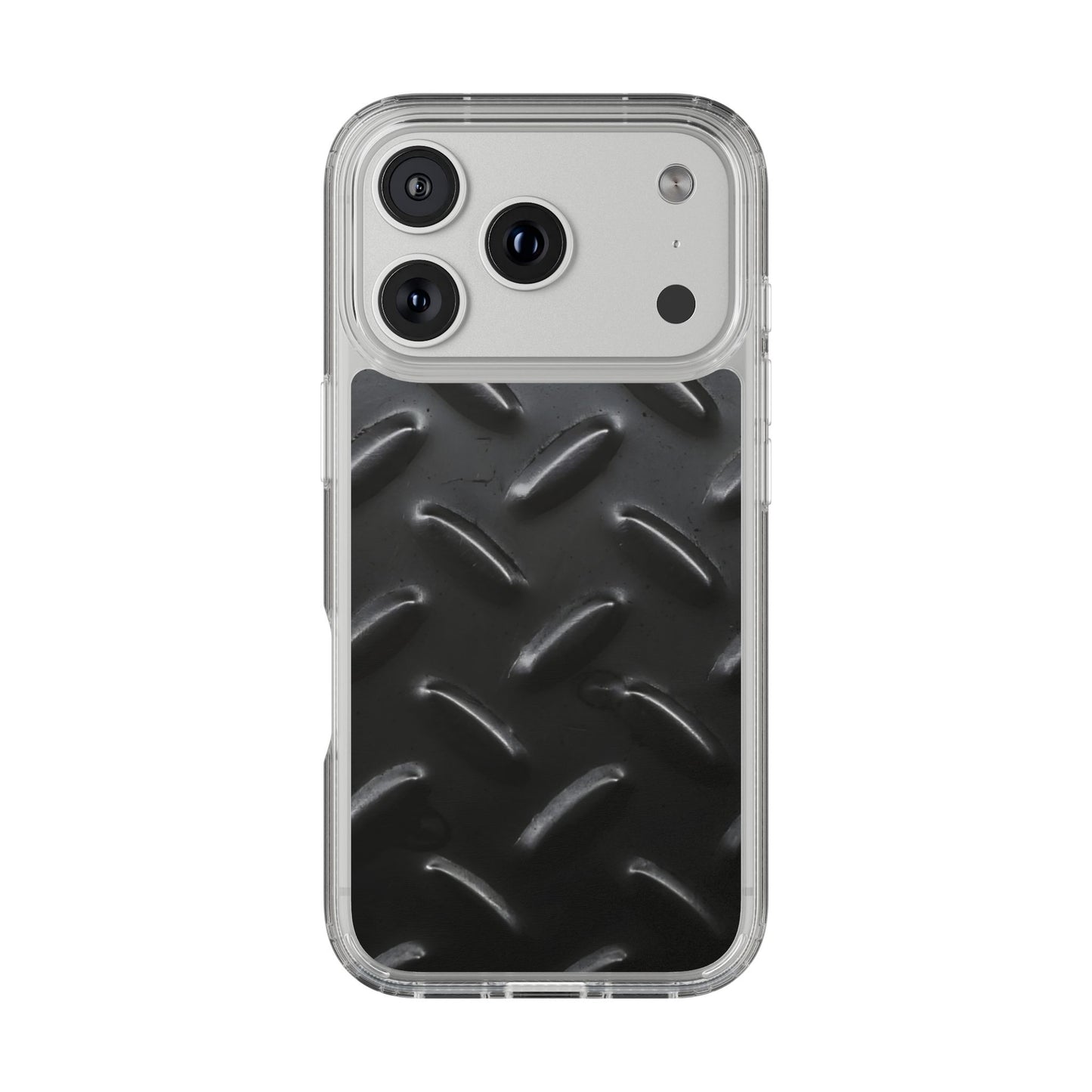 Clear Phone Case – Blackout Plate