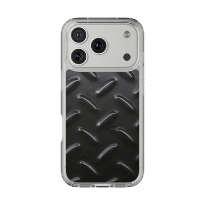 Clear Phone Case – Blackout Plate
