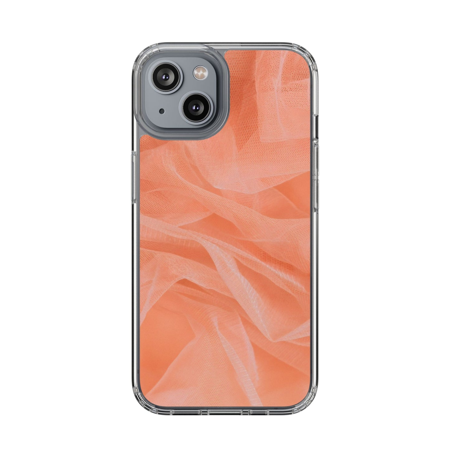 Clear Phone Case – Coral Veil