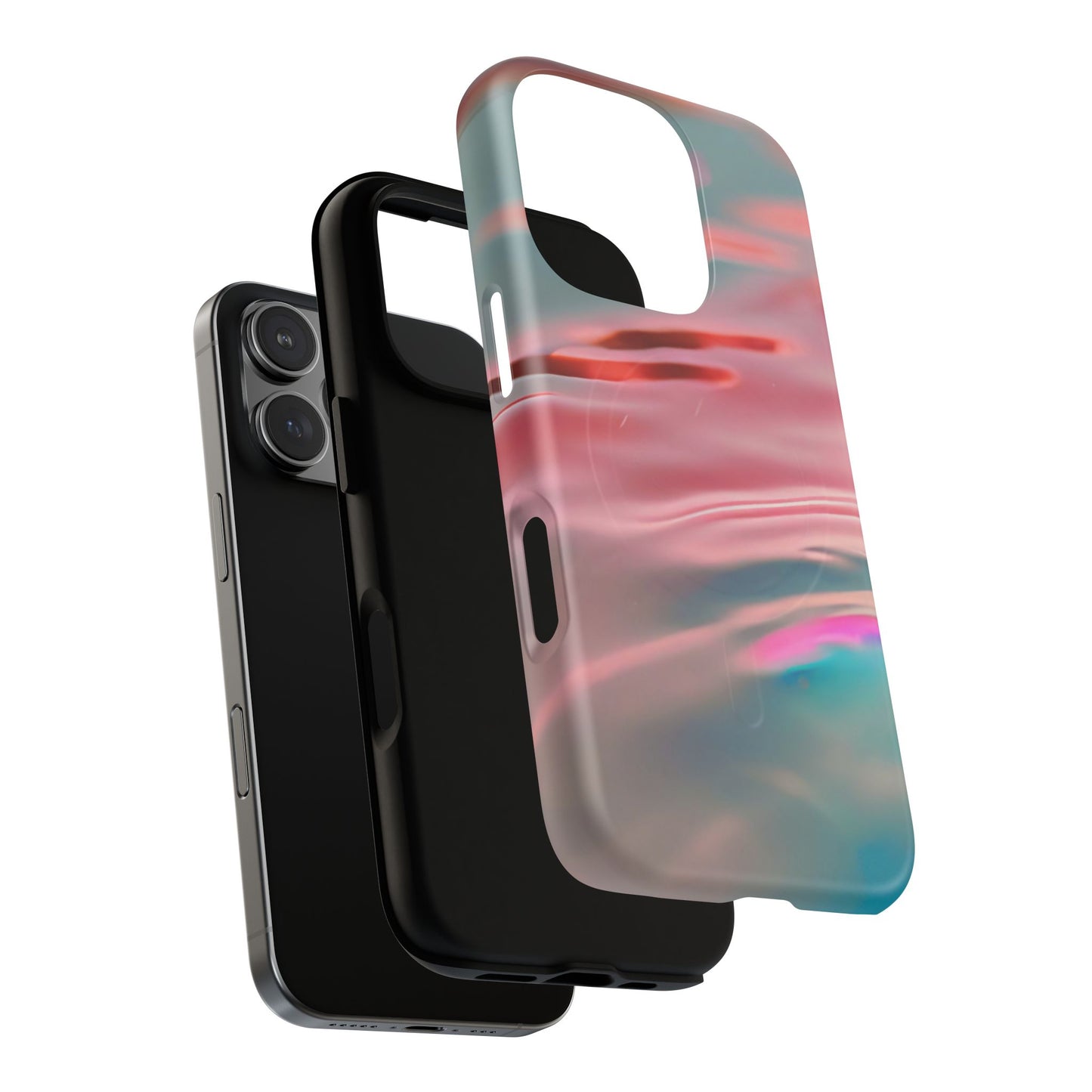 Protective Magnetic Phone Case – Liquid Sunset