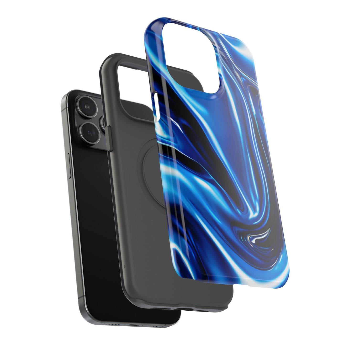 Impact-Resistant Phone Case – Midnight Surge