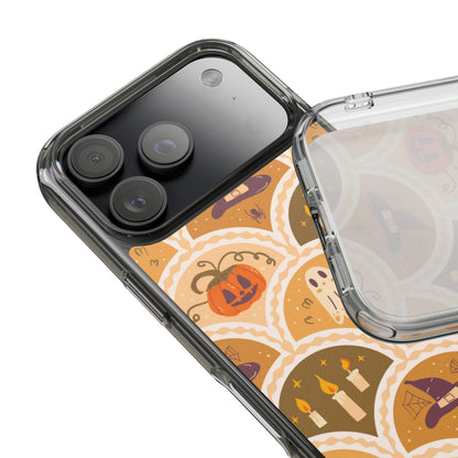 Clear Phone Case – Vintage Haunt – Compatible with iPhone 13–17 & Samsung Galaxy S25–S26 Series