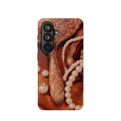Impact-Resistant Phone Case – Bronze Vanity