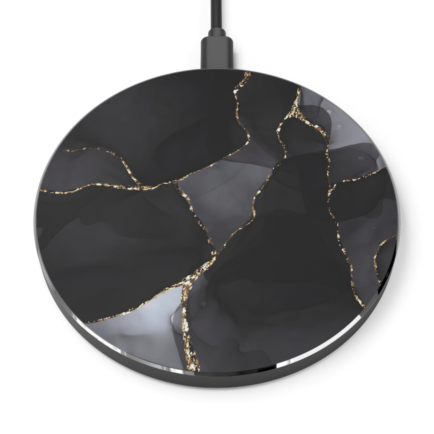 Wireless Charger – Obsidian Vein