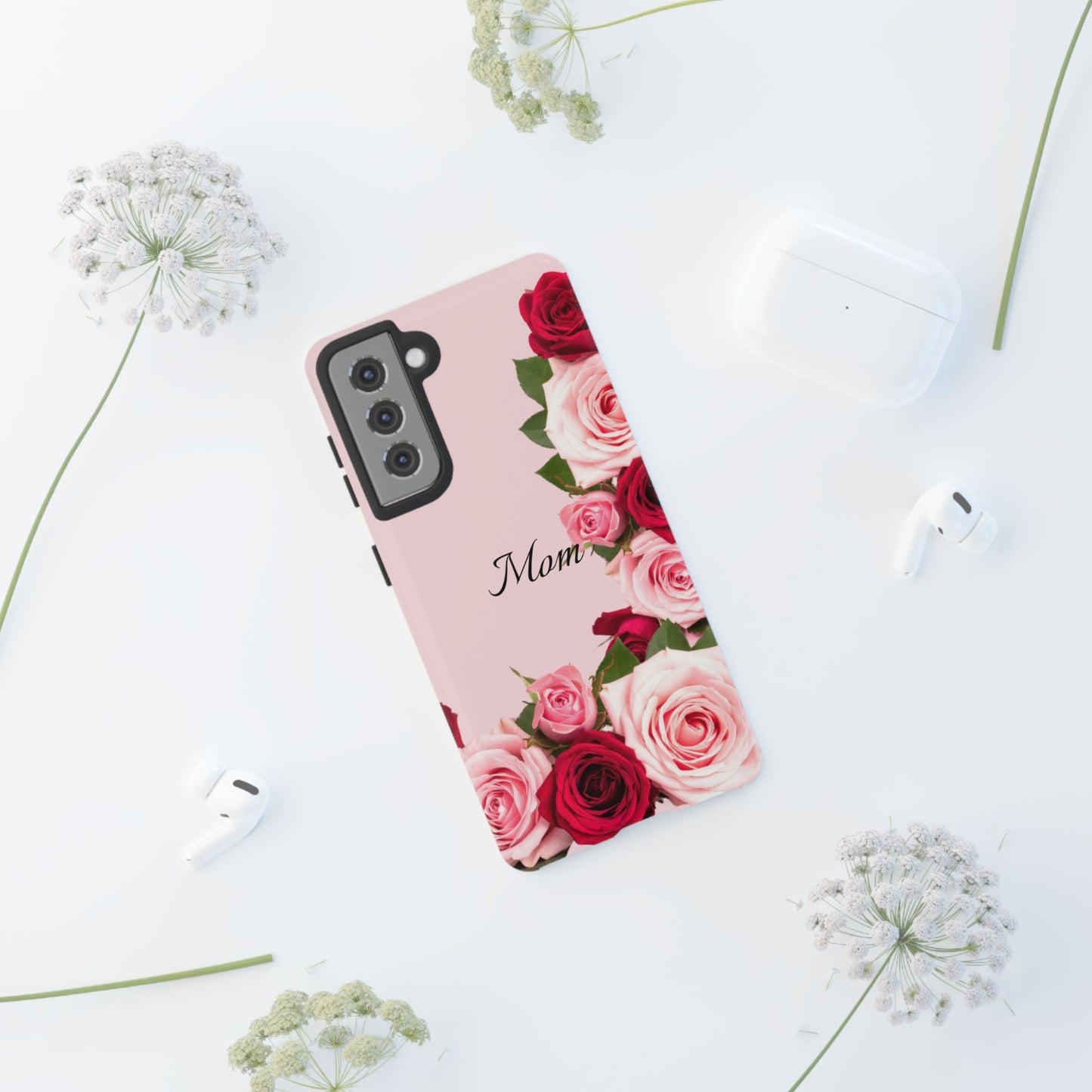 Protective Phone Case – Mom’s Rose Bouquet