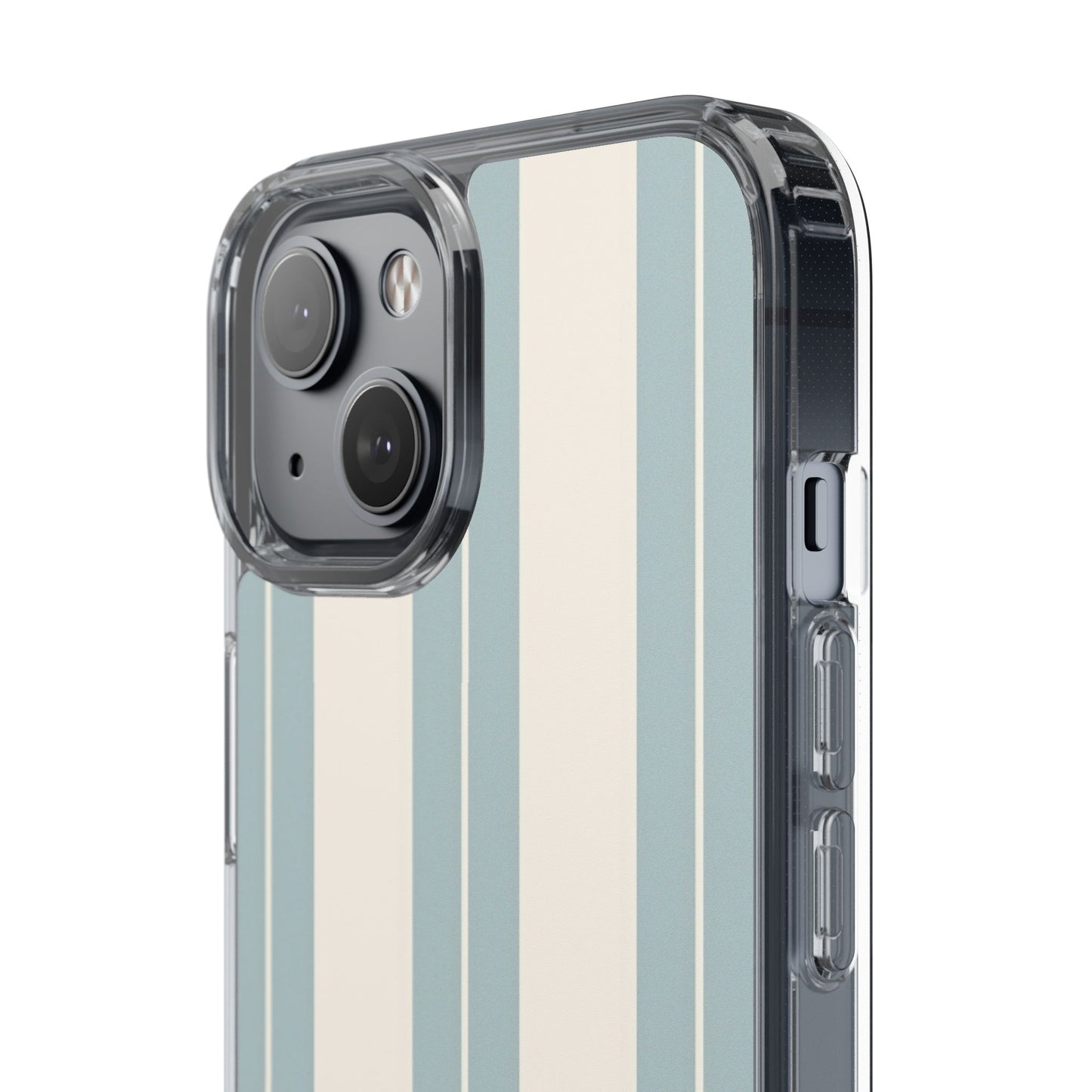 Clear Phone Case – Coastal Stripe