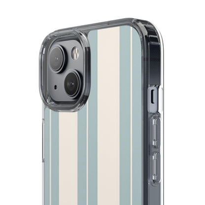 Clear Phone Case – Coastal Stripe