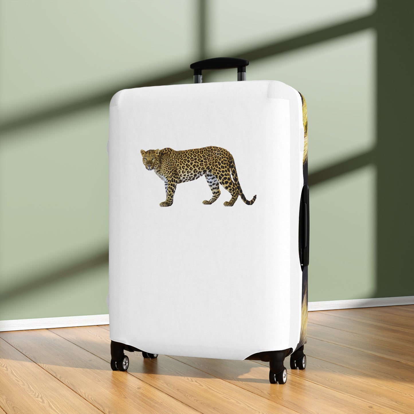 Luggage Cover – Leopard Luxe