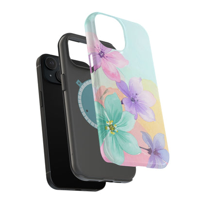 Wireless-Charging Compatible Case – Water Petal