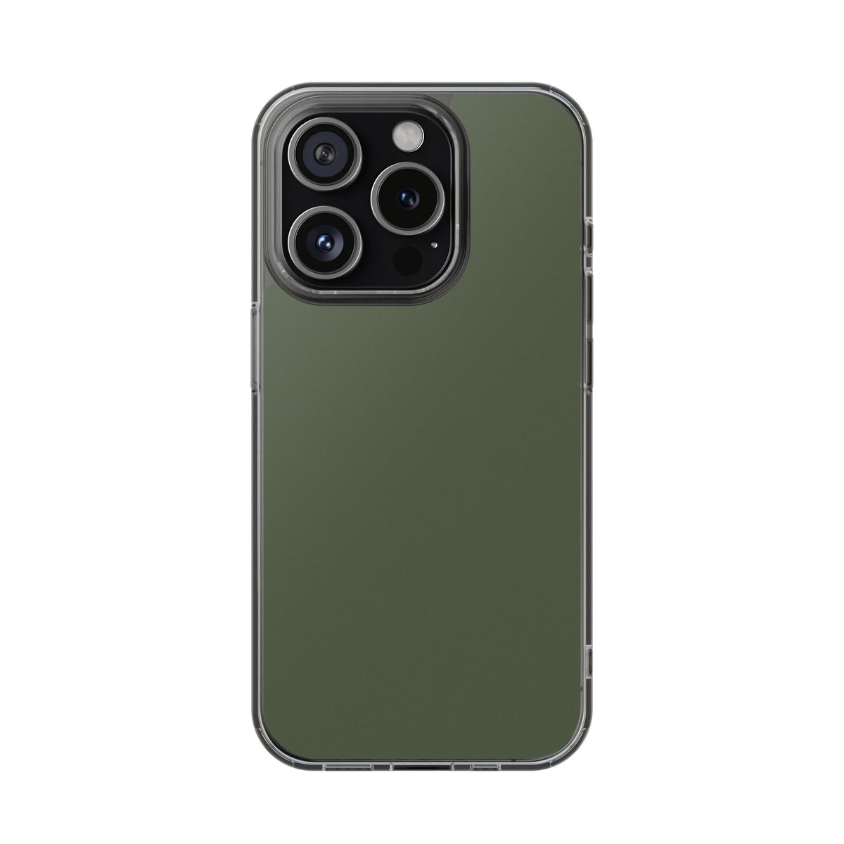 Clear Magnetic Phone Case – Cabin Green – Compatible with iPhone 13–16 Series