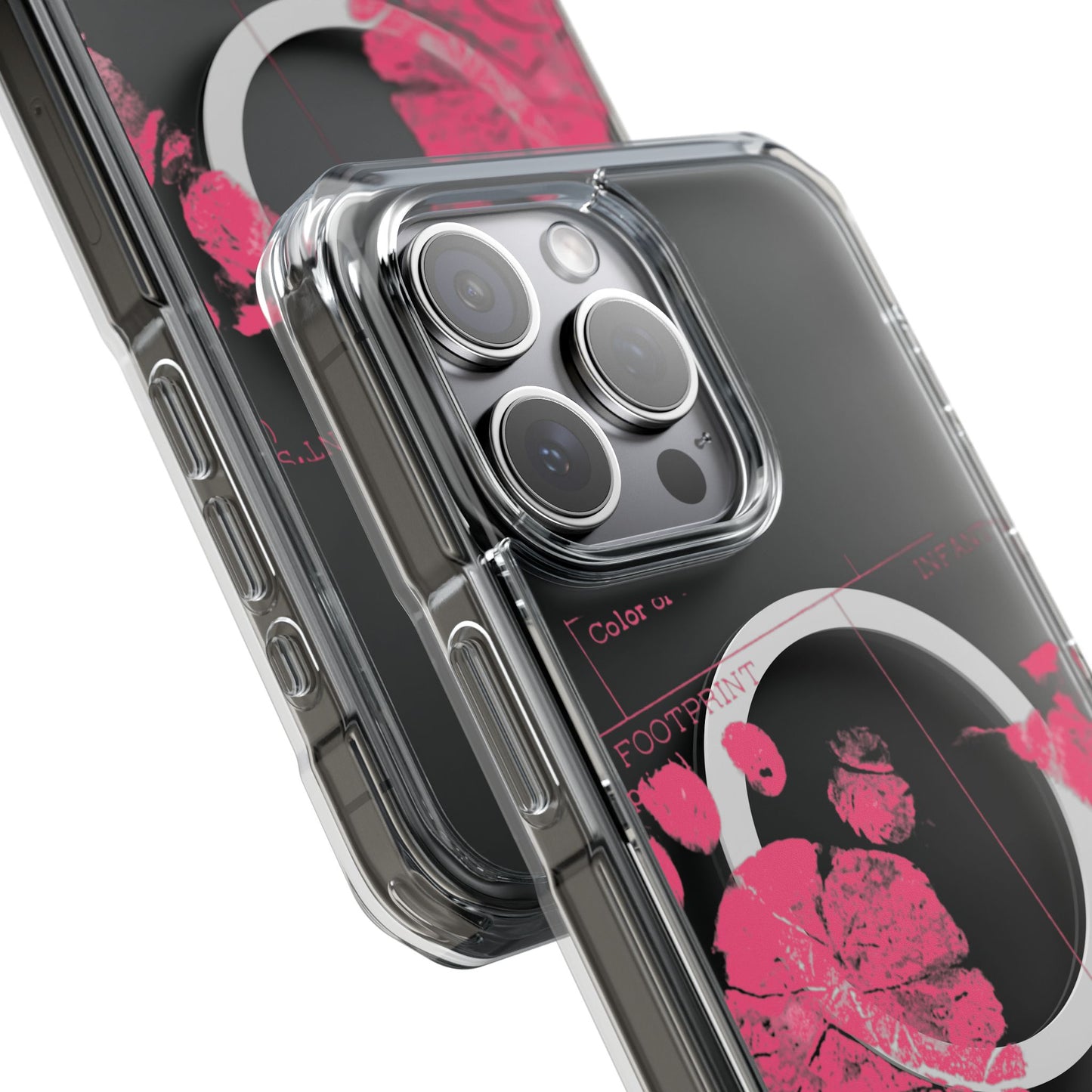 Clear Magnetic Phone Case – Mom’s Little Pink Footprints