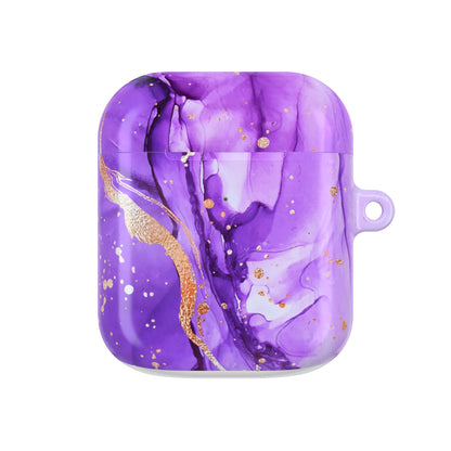 Wireless Earbud Case Cover – Gilded Violet