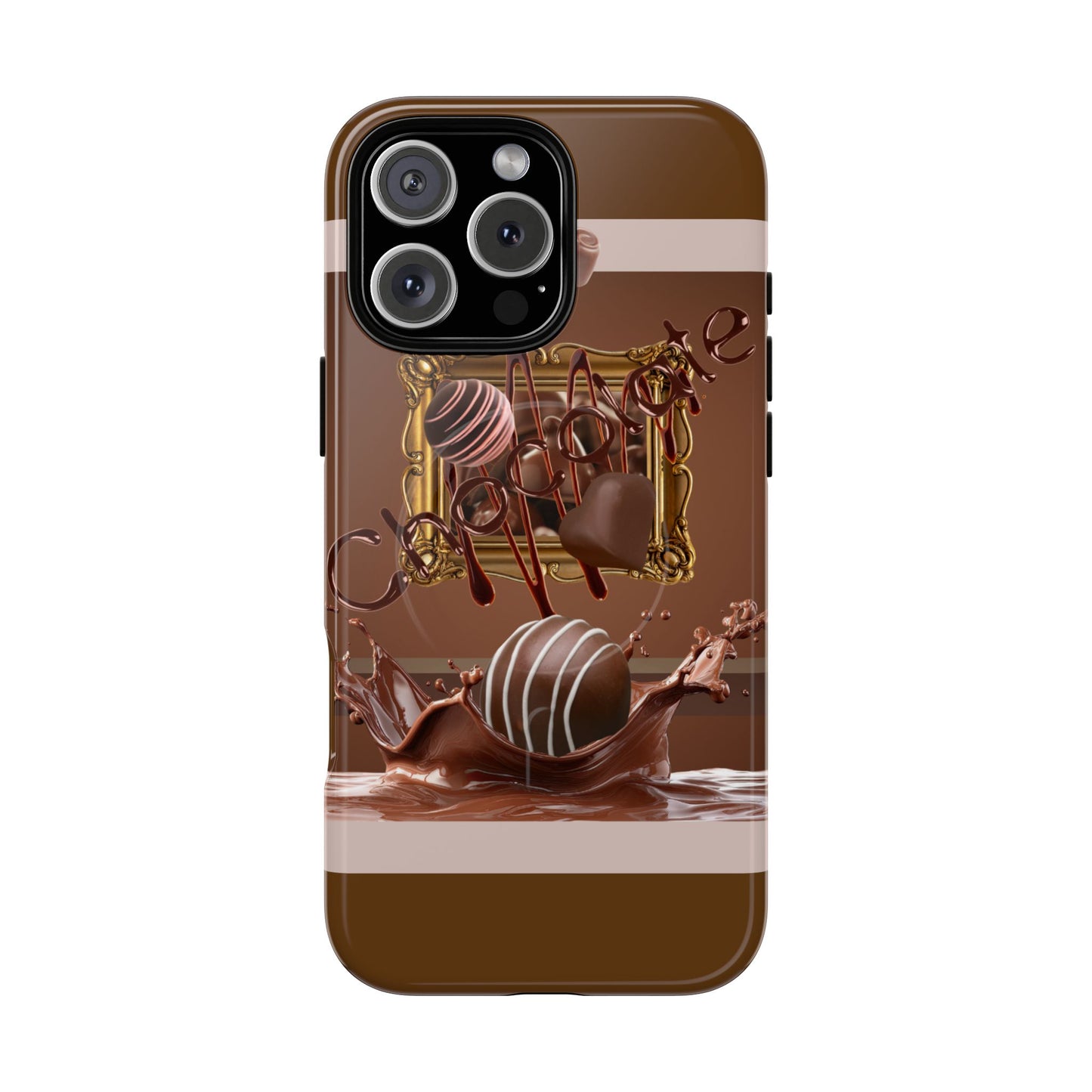 Protective Magnetic Phone Case – Chocolate Truffle