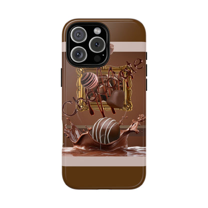 Protective Magnetic Phone Case – Chocolate Truffle