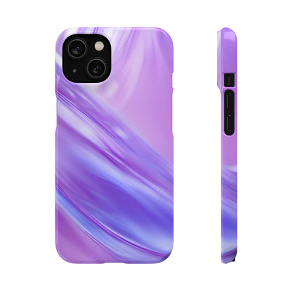 Snap Phone Case – Lavender Wave