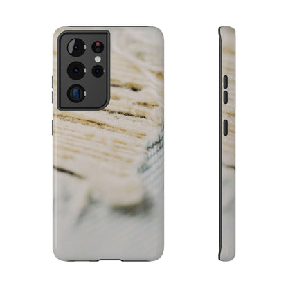 Impact-Resistant Phone Case – Woven Warmth