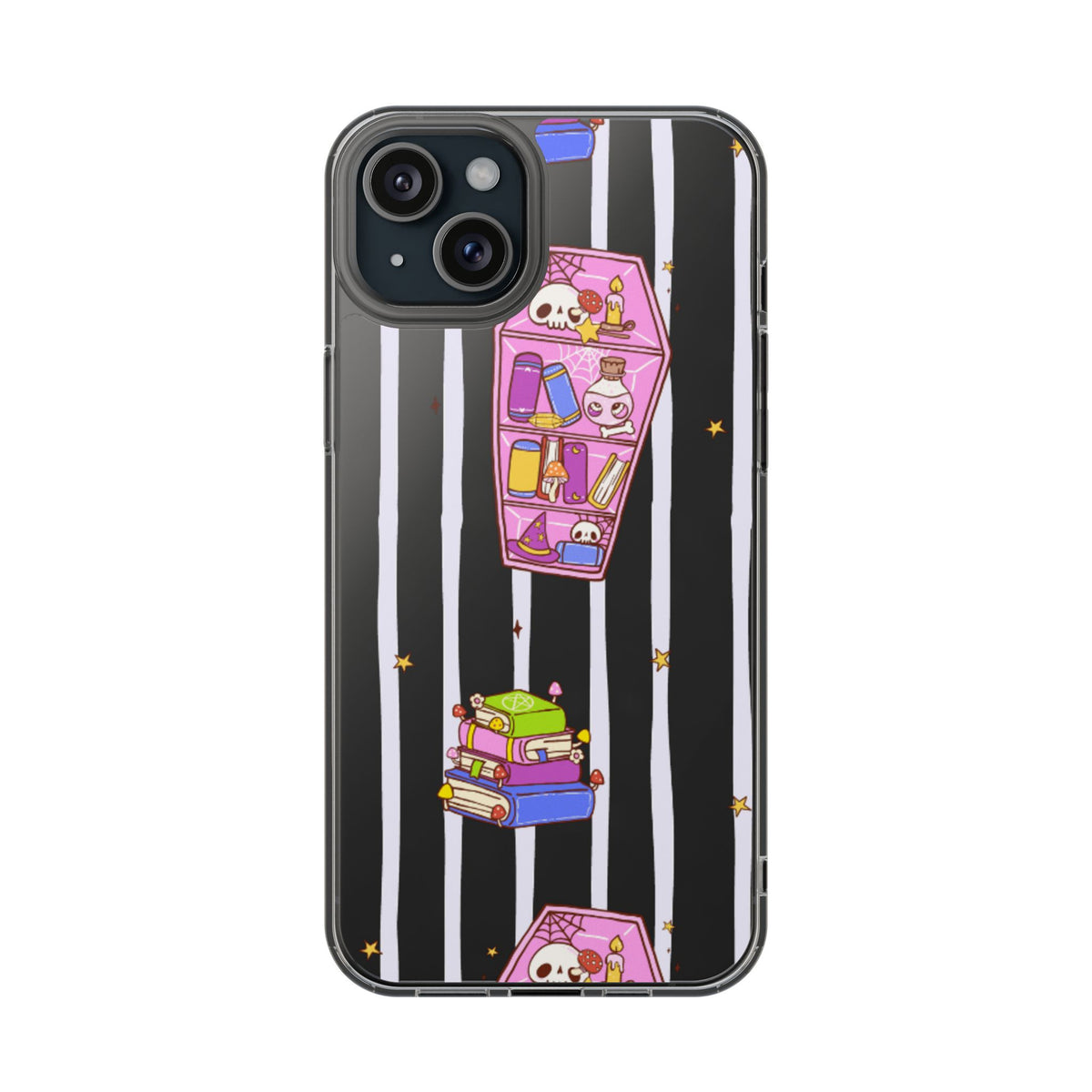 Clear Phone Case – Booked to Death