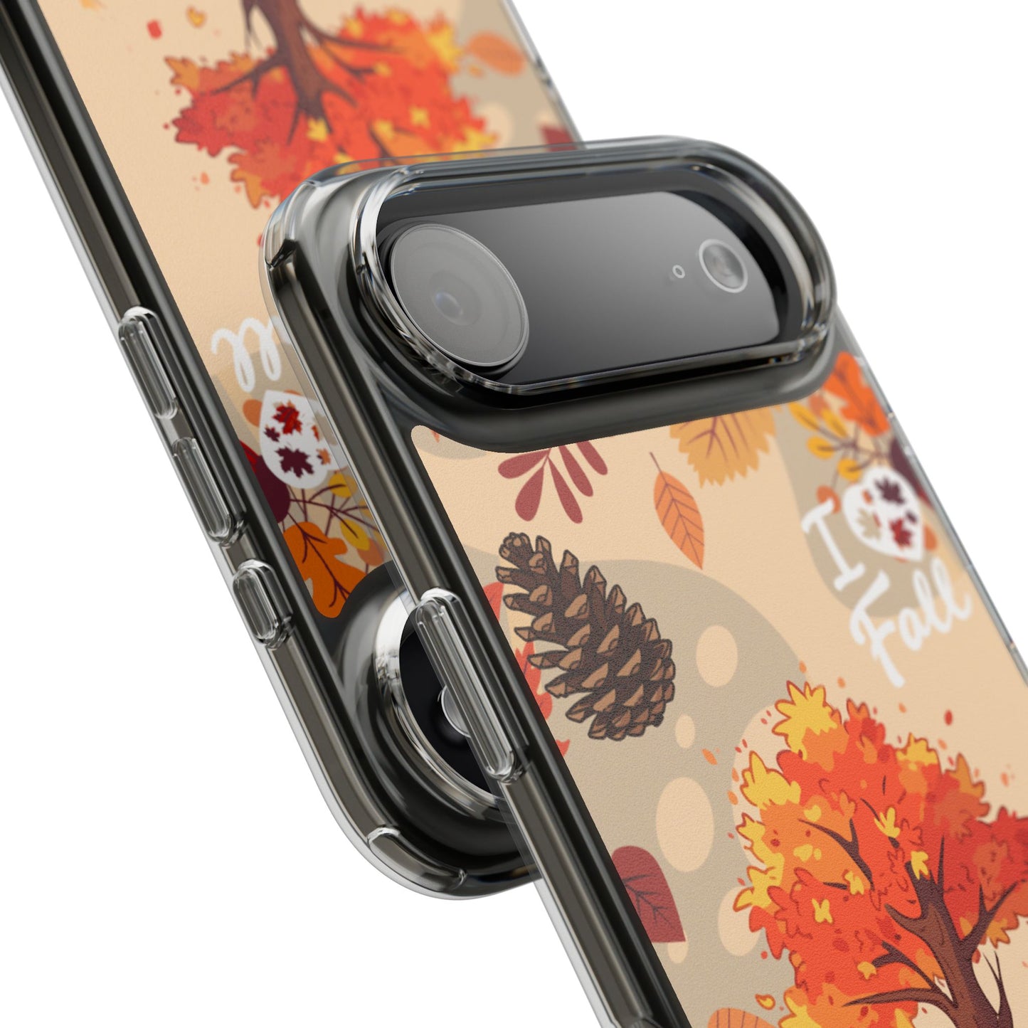 Clear Phone Case – Fall in Love