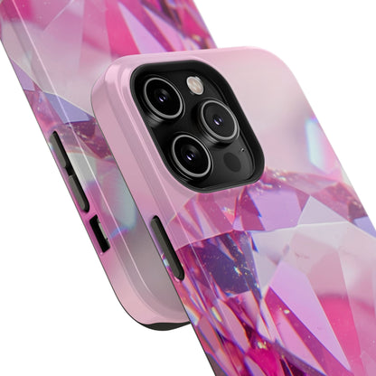 Impact-Resistant Phone Case – Pink Ice