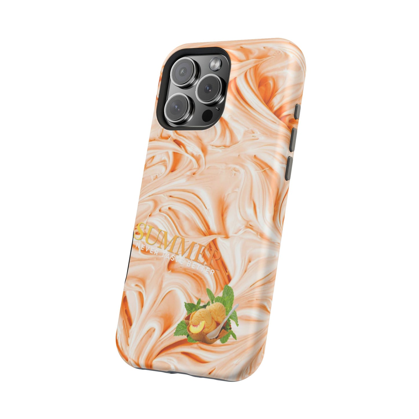 Wireless-Charging Compatible Case – Peach Sorbet