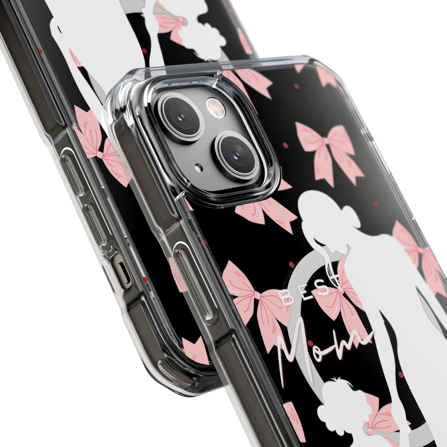 Clear Magnetic Phone Case – Best Mom: My Little Girl