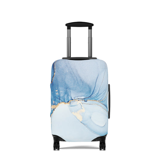 Luggage Cover – Blue Agate