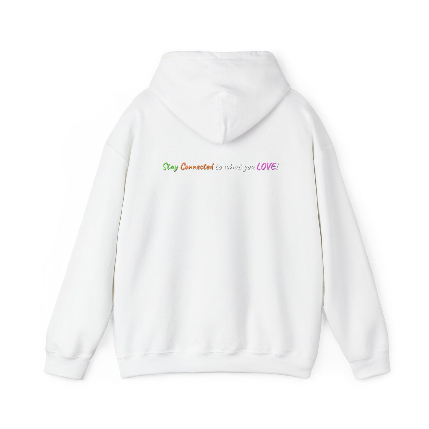 Pullover Hoodie – 215 Connected Logo Heavy Blend Comfort