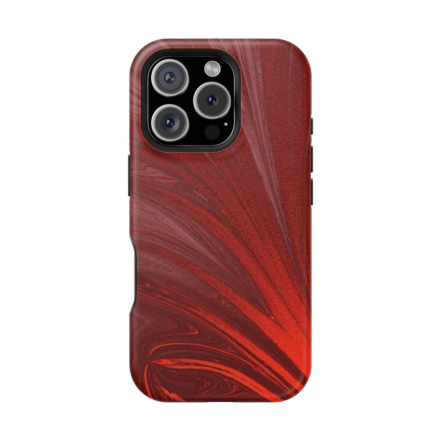 Impact-Resistant Phone Case — Crimson Current