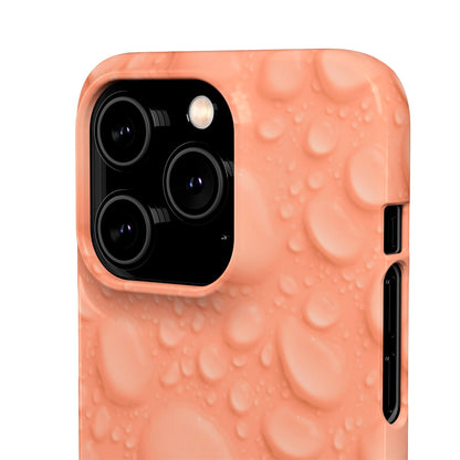 Snap Phone Case – Apricot Rain