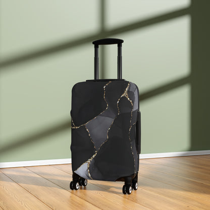 Luggage Cover – Obsidian Vein