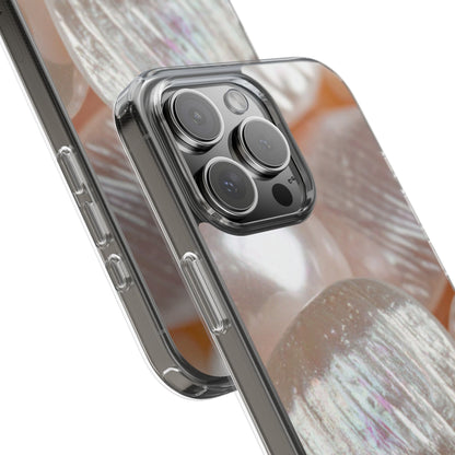Clear Phone Case – Blush Pearl
