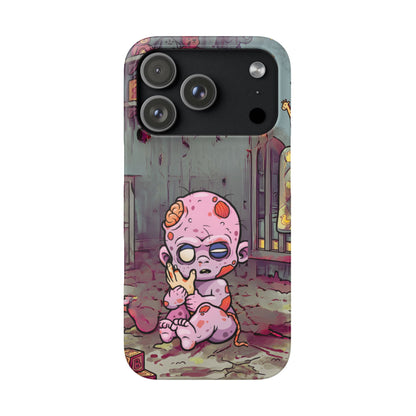 Phone Case — Creepy Cute Zombie Baby Nursery Design