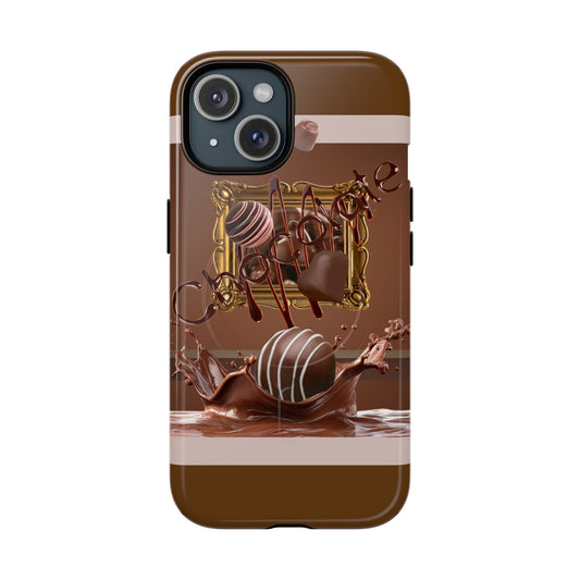 Protective Magnetic Phone Case – Chocolate Truffle