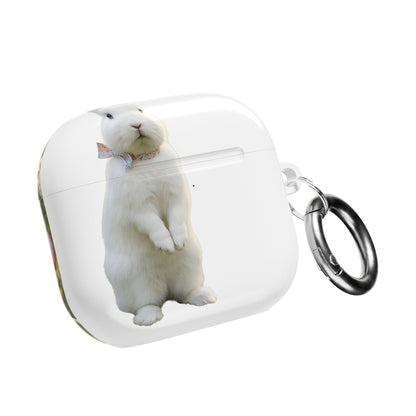 Earbud Case Cover – Pastel Pop Bunny