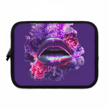 Laptop Sleeve – Purple Haze Lips