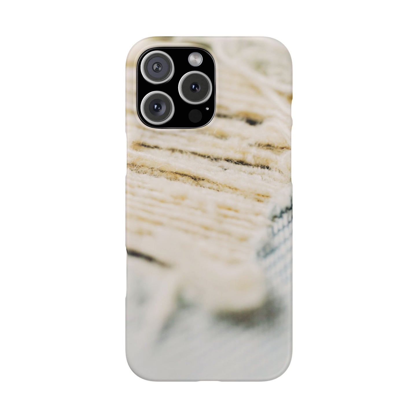 Snap Phone Case – Woven Warmth