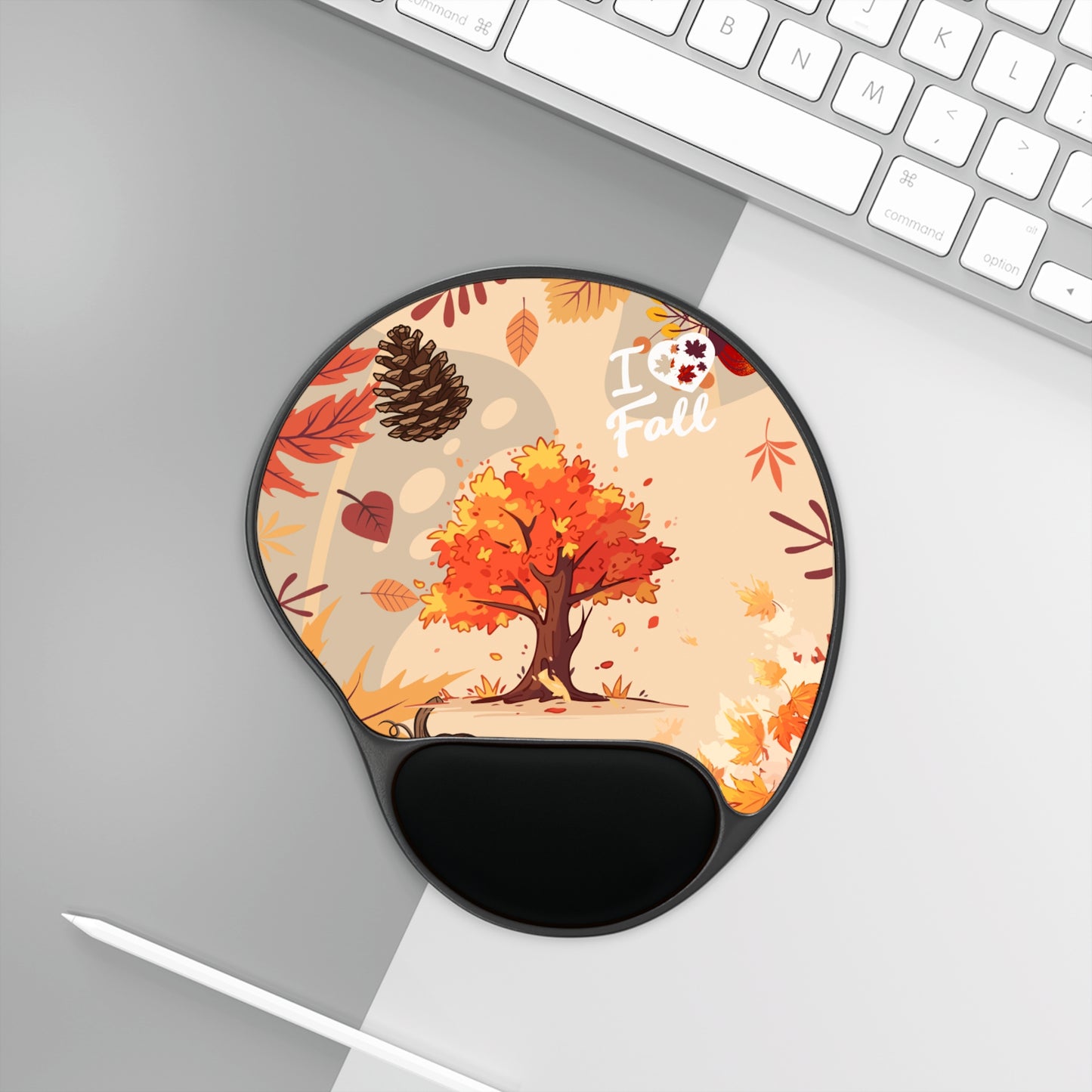 Ergonomic Mouse Pad – Fall in Love