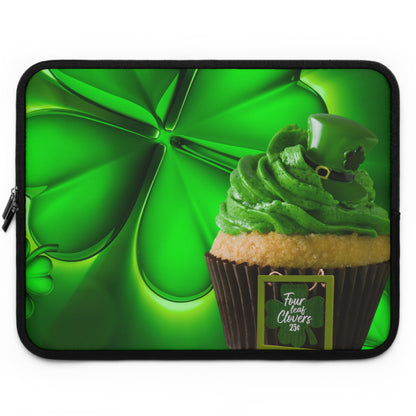 Laptop Sleeve – Lucky Clover Cupcake