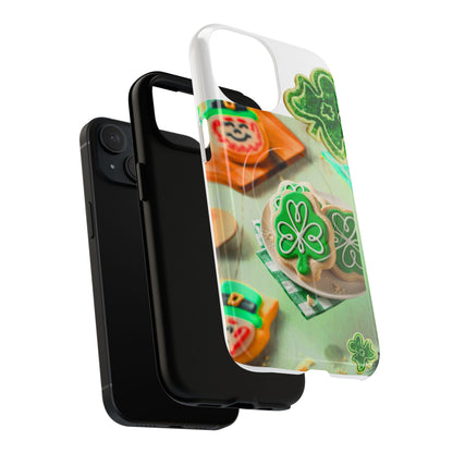 Protective Phone Case – Shamrock Cookies