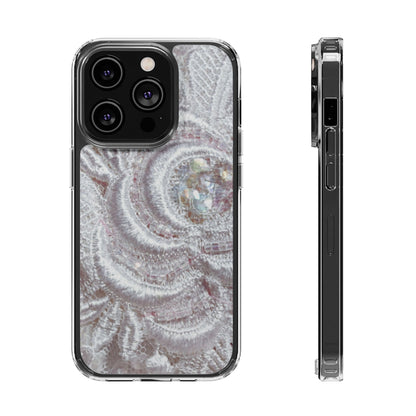 Clear Phone Case – Lace Veil