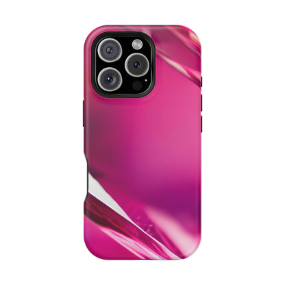 Impact-Resistant Phone Case – Magenta Motion