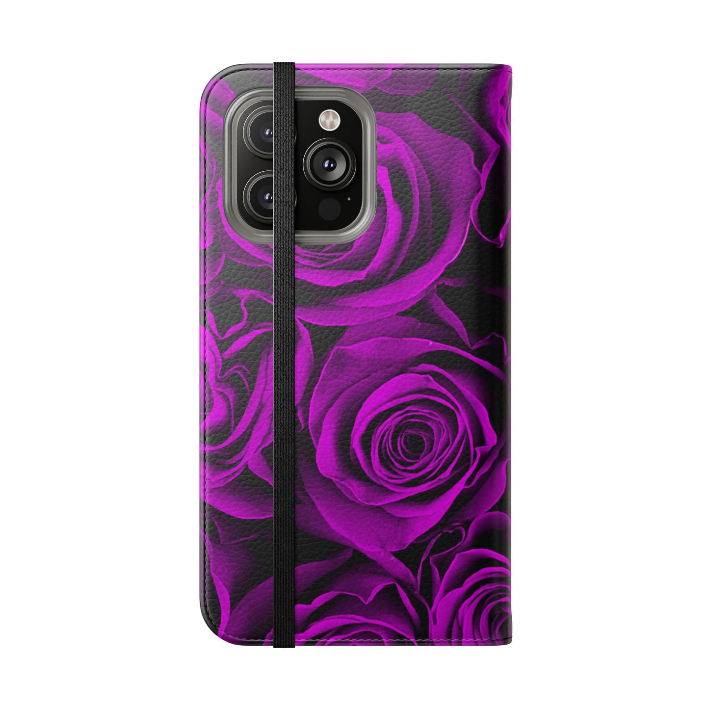 Flip Case – Amethyst Roses