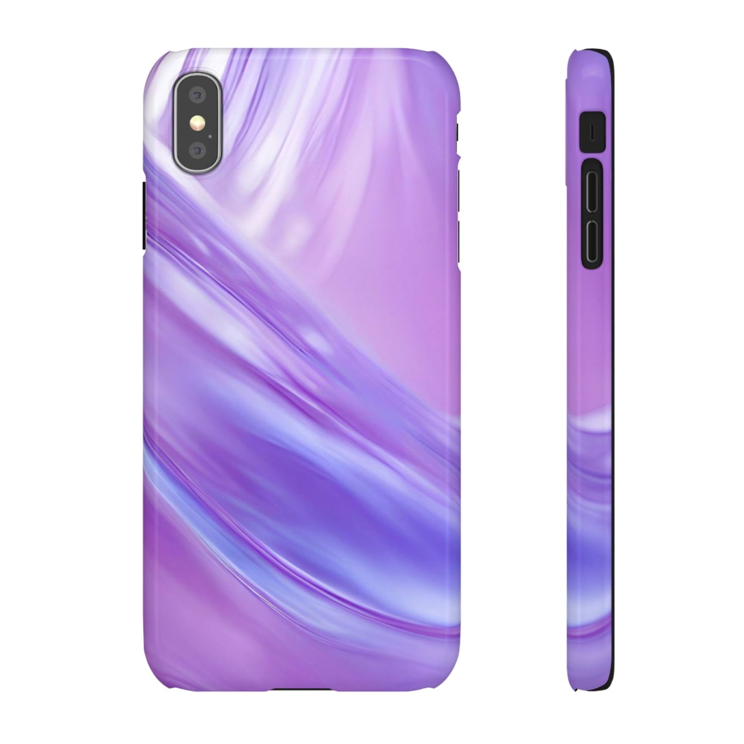 Snap Phone Case – Lavender Wave