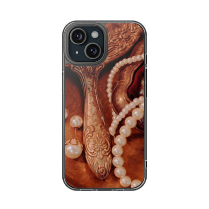 Clear Phone Case – Bronze Vanity