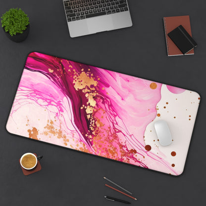 Neoprene Desk Mat – Blush & Burn