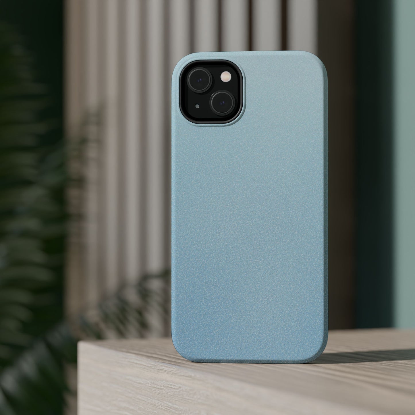 Wireless-Charging Compatible Case – Blue Whisper
