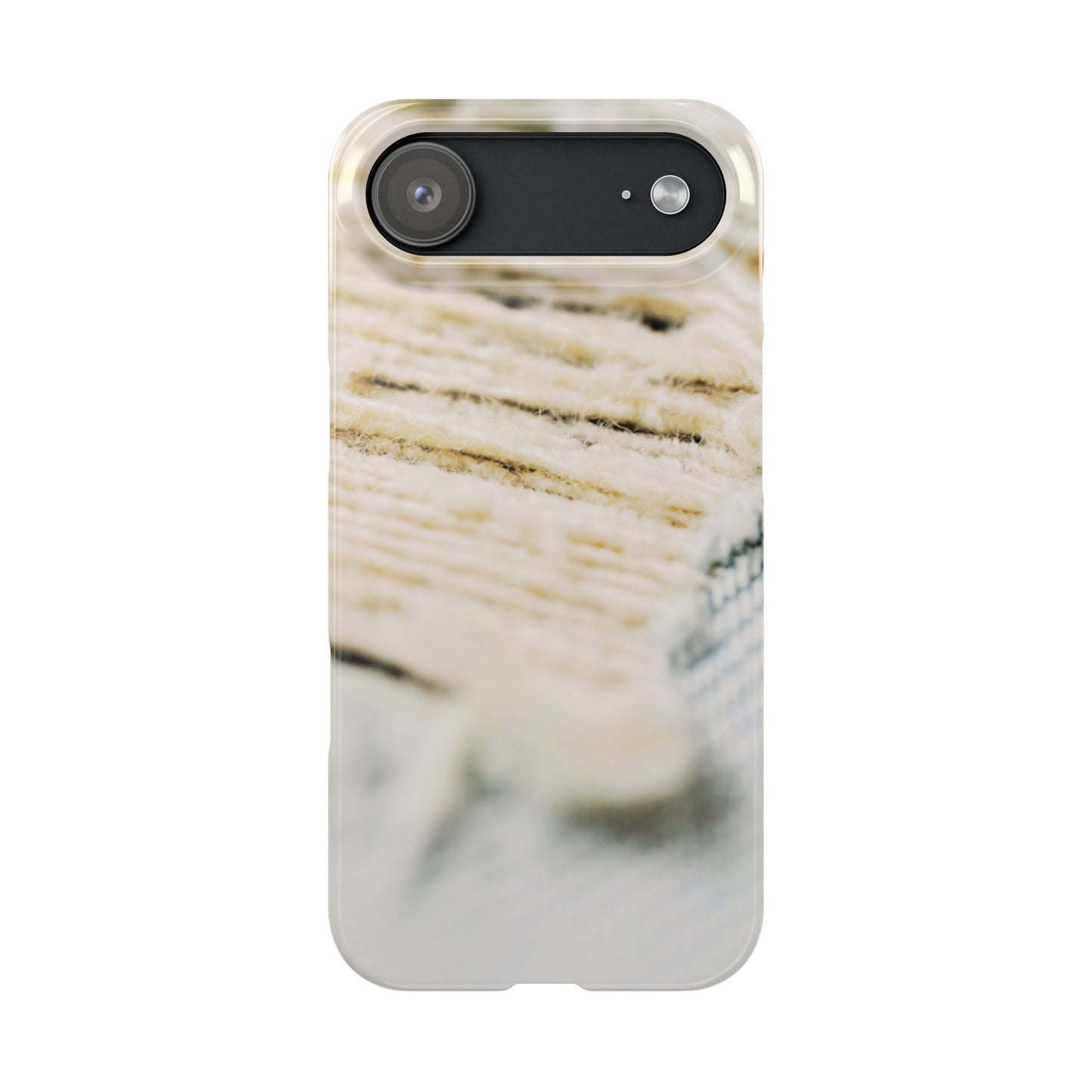 Slim Phone Case – Woven Warmth