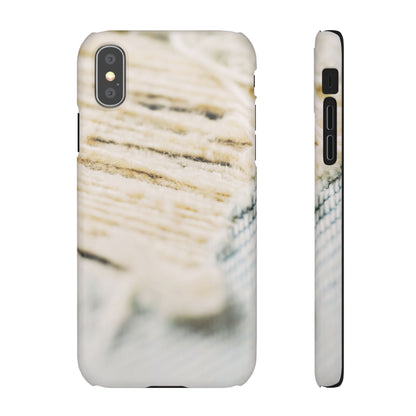 Snap Phone Case – Woven Warmth